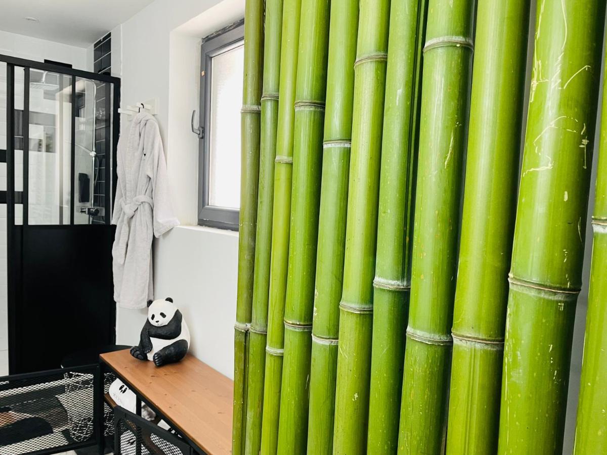 Reve de Panda avec Sauna et Jacuzzi Privatif Abrest Extérieur photo