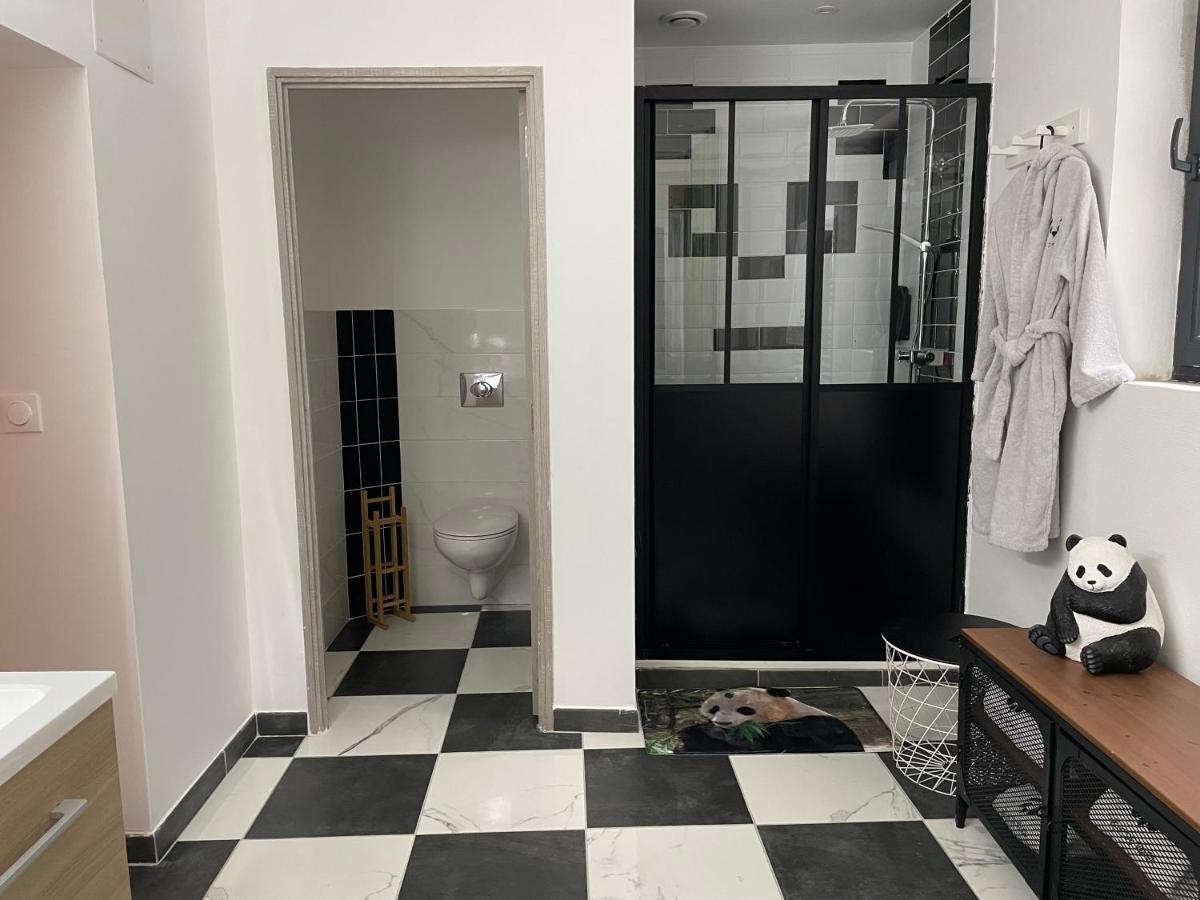 Reve de Panda avec Sauna et Jacuzzi Privatif Abrest Extérieur photo